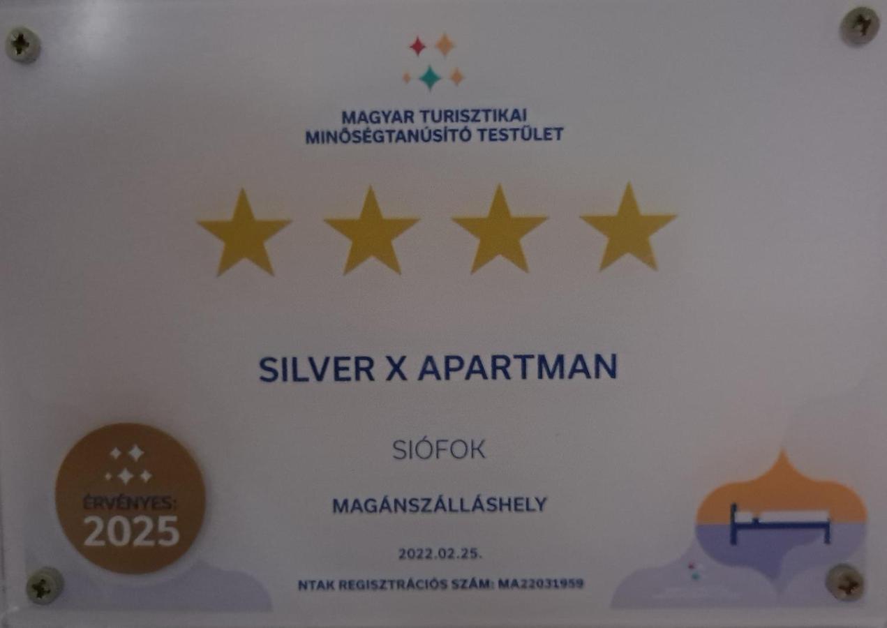 Vizparti Silver X Apartman Siofok Ngoại thất bức ảnh